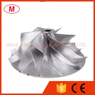 CT16V 44.00/62.00mm 6+6 blades point milling performance aluminum 2618/milling/billet compressor wheel