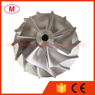 HX50 68.55/99.01mm 7+7 blades milling/aluminum 2618/billet compressor wheel