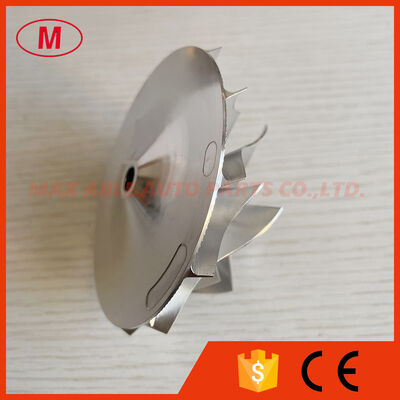 T61 6+6 blades 62.80/88.00mm high performance turbocharger milling/aluminum 2618/billet compressor wheel for racing