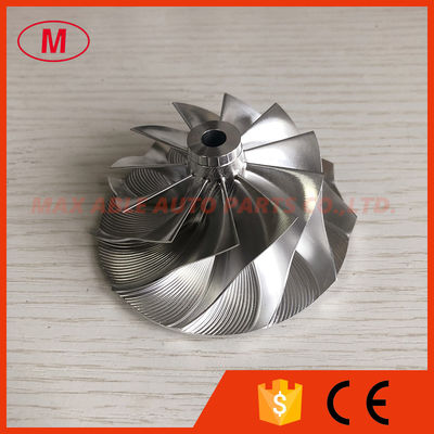 GT2871 reverse 452546-0005 53.11/70.98mm 11+0 blades turbo milling/aluminum 2618/billet compressor wheel for 452546-0005