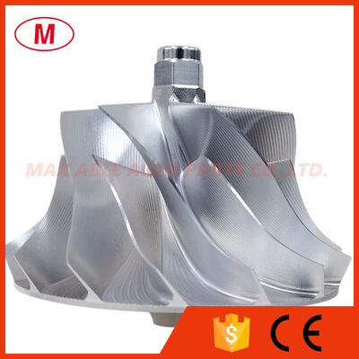 GTX4202 6418-4 75.83/102.75mm 7+7blades high performance point milling turbocharger milling/aluminum 2618/billet compressor wheel