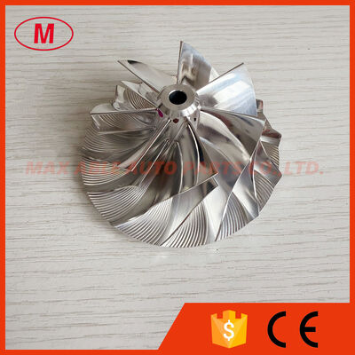 B03G reverse 55.50/76.13mm 7+7 blades Turbocharger milling/aluminum 2618/billet compressor wheel