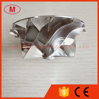 B03G reverse 55.50/76.13mm 7+7 blades Turbocharger milling/aluminum 2618/billet compressor wheel