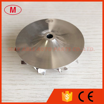 GT15-25 6+6 blades 43.36/56.03mm 784366-0001HF performance short nose aluminum 2618/billet compressor wheel