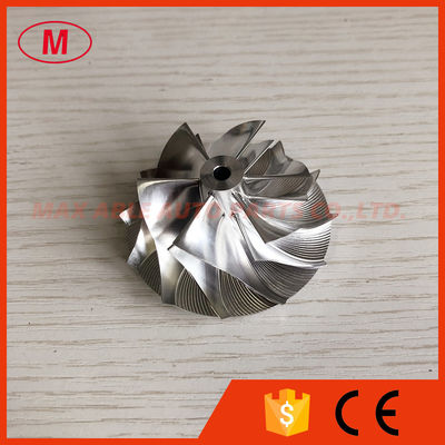 GT12 6+6 blades 41.40/55.00mm high performance turbocharger milling/aluminum 2618/billet compressor wheel