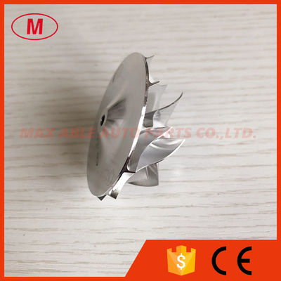 GT12 6+6 blades 41.40/55.00mm high performance turbocharger milling/aluminum 2618/billet compressor wheel