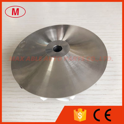 TA45 441793-0015 63.00/84.02 mm 6+6 blades turbo milling/aluminum 2618/billet compressor wheel for 452075-0001