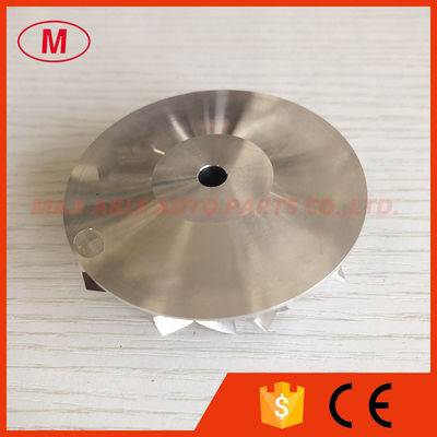 GT2871 47.10/63.40mm 11+0 blades turbo milling/aluminum 2618/billet compressor wheel