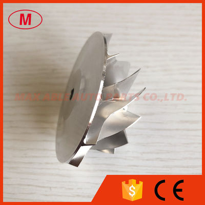 GT2871 47.10/63.40mm 11+0 blades turbo milling/aluminum 2618/billet compressor wheel