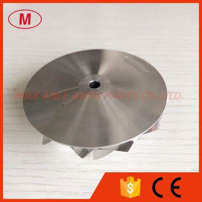 TD04HL reverse 47.10/63.40mm 6+6 blades turbo milling/aluminum 2618/billet compressor wheel