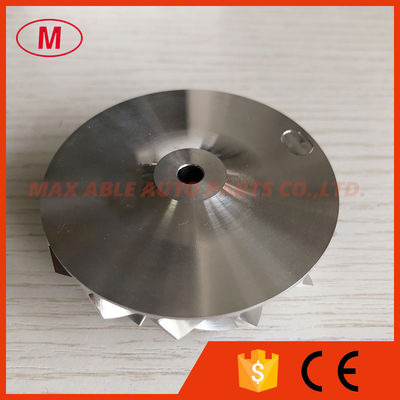 TD04 forward 7+7 blades 46.25/57.81mm turbo milling/aluminum 2618/billet compressor wheel