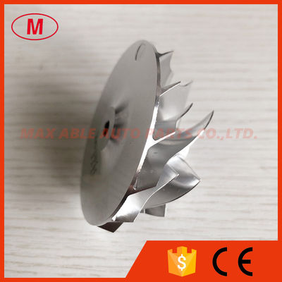 TD04 forward 7+7 blades 46.25/57.81mm turbo milling/aluminum 2618/billet compressor wheel
