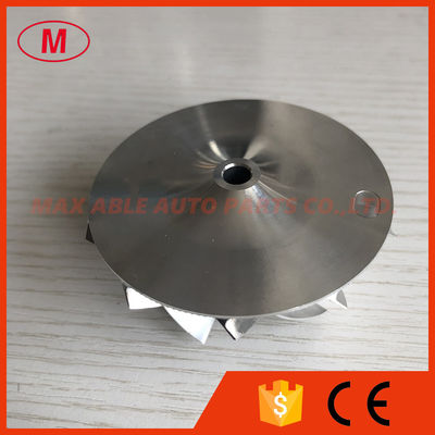 RHF55 5+5 blades 52.00/67.00mm turbo milling/aluminum 2618/billet compressor wheel