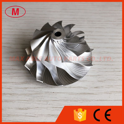 GT15-25 44.39/60.01mm 784369-0002 11+0Blades Point milling snake performance billet compressor wheel for 758351-0005