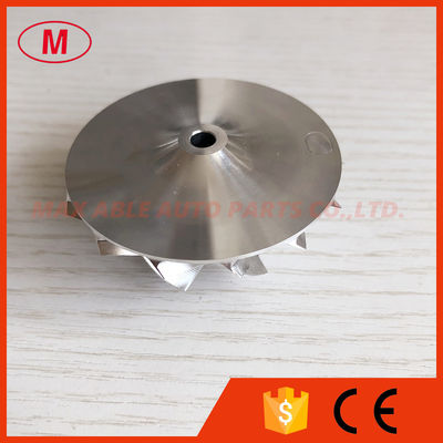 GTA15-25 41.58/56.03mm 7+7 blades point milling high performance turbocharger aluminum 2618/billet compressor wheel