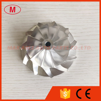 GTX3076 53.11/76.13mm 11+0 blades high performance turbo aluminum 2618/milling/billet compressor wheel