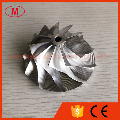 GTX3076 53.11/76.13mm 11+0 blades high performance turbo aluminum 2618/milling/billet compressor wheel