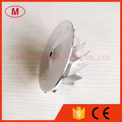 GTX3076 53.11/76.13mm 11+0 blades high performance turbo aluminum 2618/milling/billet compressor wheel