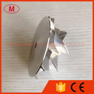 RHF5 reverse 49.10/65.00mm 6+6 blades high performance turbo milling/aluminum 2618/billet compressor wheel