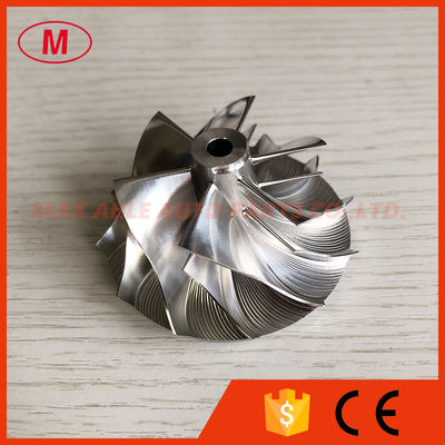 GT15-25 6+6 blades 43.36/56.03mm 784366-0001HF performance turbo milling/aluminum 2618/billet compressor wheel for BENZ