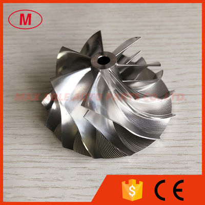 GT2871 452546-0005 53.11/70.98mm 7+7 blades high performance turbo milling/aluminum 2618/billet compressor wheel