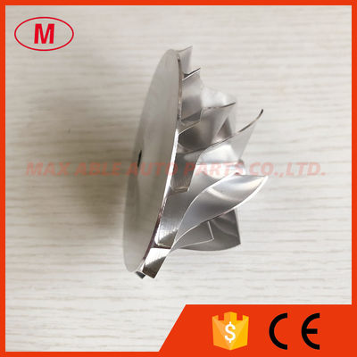 GT2871 452546-0005 53.11/70.98mm 7+7 blades high performance turbo milling/aluminum 2618/billet compressor wheel