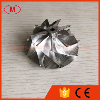 GT15-25 53.11/70.98mm 9+0 blades turbo aluminum 2618/milling/billet turbocharger compressor wheel