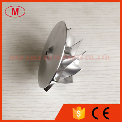 GT15-25 53.11/70.98mm 9+0 blades turbo aluminum 2618/milling/billet turbocharger compressor wheel