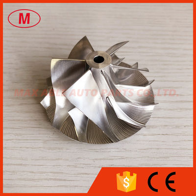 GT15-25 49.50/63.00mm 6+6 blades high performance turbocharger milling/aluminum 2618/billet compressor wheel