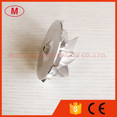 GT15-25 49.50/63.00mm 6+6 blades high performance turbocharger milling/aluminum 2618/billet compressor wheel