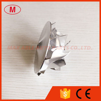 GT15-25 801918-0002 49.70/67.40mm 10+0 blades turbo milling/aluminum 2618/billet compressor wheel