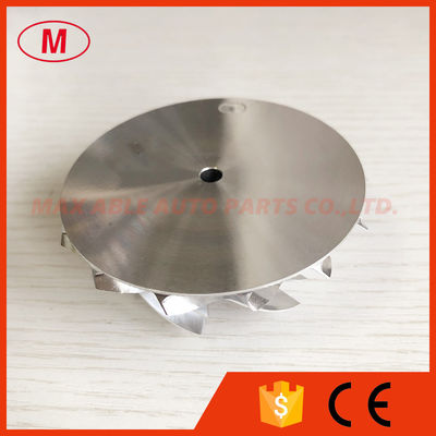 K16 57.00/71.00mm 7+7 blades high performance turbo milling/aluminum 2618/Billet compressor wheel