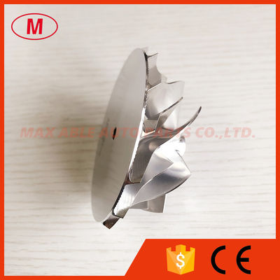 K16 57.00/71.00mm 7+7 blades high performance turbo milling/aluminum 2618/Billet compressor wheel