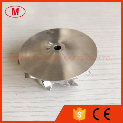 TD04HL 16T 49189-00016 43.43/56.02mm 6+6 blades high performance Turbo milling/aluminum 2618/billet compressor wheel