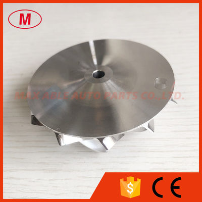 CT26 52.56/68.00mm 6+6 Blades high performance milling/aluminum 2618/billet compressor wheel