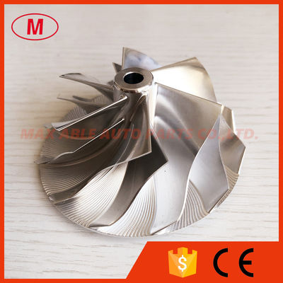 TD05 reverse 58.25/78.00mm 6+6 blades turbocharger milling/aluminum 2618/billet compressor wheel