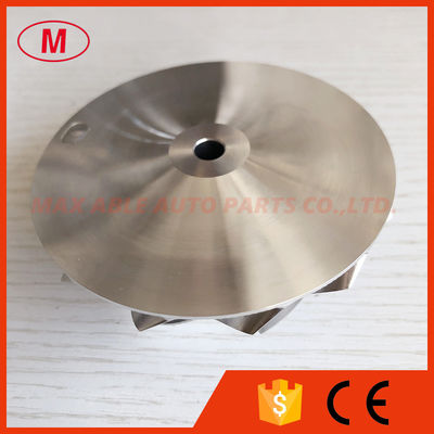 TD05 reverse 58.25/78.00mm 6+6 blades turbocharger milling/aluminum 2618/billet compressor wheel