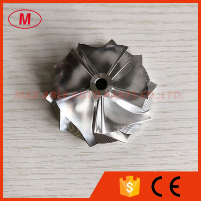 RHF5HB 49.62/61.98mm 5+5 blades high performance Turbocharger milling/aluminum 2618/Billet compressor wheel