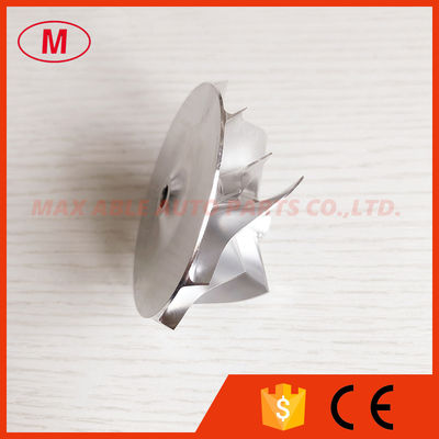 RHF5HB 49.62/61.98mm 5+5 blades high performance Turbocharger milling/aluminum 2618/Billet compressor wheel
