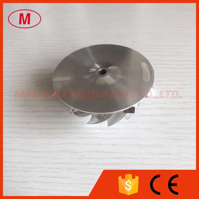 RHF5 reverse 49.50/63.80mm 11+0 blades Point milling,snake curve,high performance aluminum 2618/milling/billet compresso