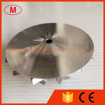 TD06 62.30/86.15mm 7+7 blades forward high performance turbo milling/aluminum 2618 /billet compressor wheel for Racing