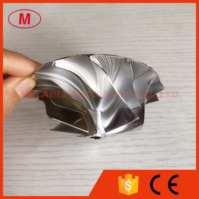 TD06 62.30/86.15mm 7+7 blades forward high performance turbo milling/aluminum 2618 /billet compressor wheel for Racing