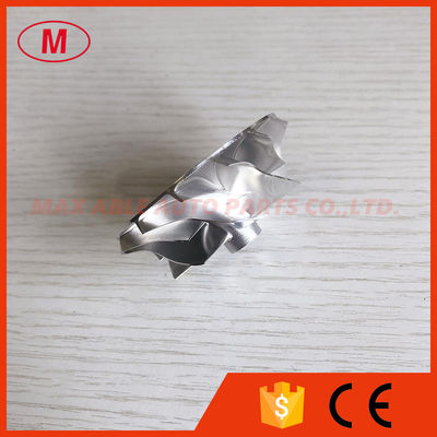 GT15-25 44.92/56.08mm 7+7 blades turbo milling/aluminum 2618/billet compressor wheel