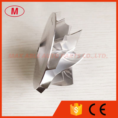 T04E 67.43/82.00mm 6+6 blades high performance turbocharger milling/aluminum 2618 /billet compressor wheel for racing