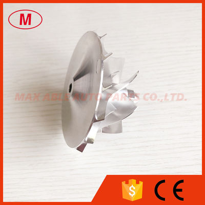 T04E 7+7 blades 53.87/76.07mm 448048-0004 performance Bullet Head turbo milling/aluminum 2618/billet compressor wheel
