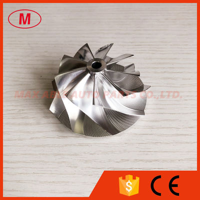 G25-660 1380-1 54.28/67.40mm 9+0 Blades high performance turbo Milling/billet compressor wheel for 858161-5003S