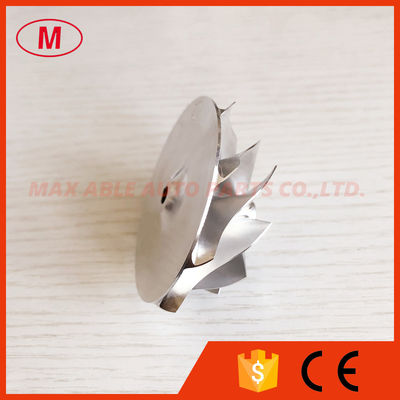 TD04HL 19T 46.02/58.00mm 9+0 blades 49189-X high performance turbo milling/aluminum 2618/billet compressor wheel