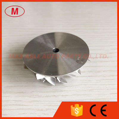 TD04  9B-FB 49171-41410 34.82/49.00mm 11+0 blades performance turbo billet compressor wheel for 49171-01200