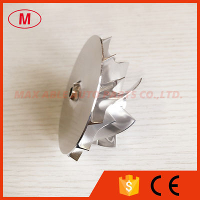 RHF55 54.64/70.98mm 7+7 blades high performance Turbo aluminum 2618/milling/ Billet compressor wheel