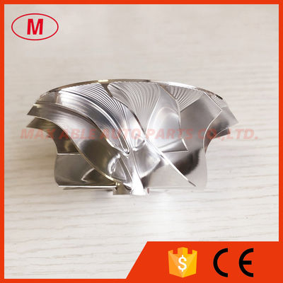 RHF55 54.64/70.98mm 7+7 blades high performance Turbo aluminum 2618/milling/ Billet compressor wheel